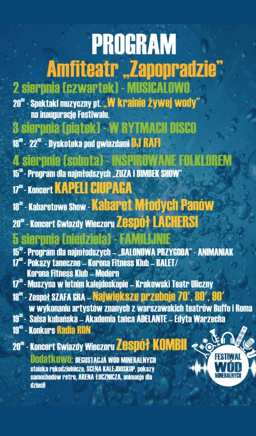 festiwal wod program