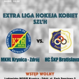 Extra Liga Hokeja Kobiet MKHL Krynica - Zdrój - HC SKP Bratislava