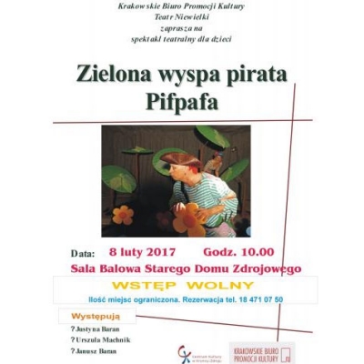 Spektakl "Zielona wyspa pirata Pif­pafa"