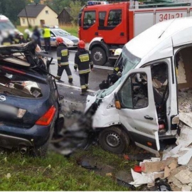 Tragiczny wypadek w Starej Wsi. Młody mężczyzna nie żyje