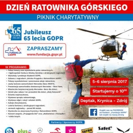 Dzień Ratownika Górskiego już jutro na Krynickim deptaku