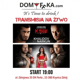 KSW 42 - transmisja na żywo na Domuffce