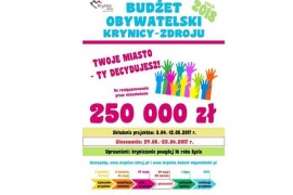 Ruszyła II edycja Budżetu Obywatelskiego w Krynicy-Zdroju.