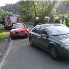 Pośpiech czy myśl o weekendzie ? Siedem aut uszkodzonych